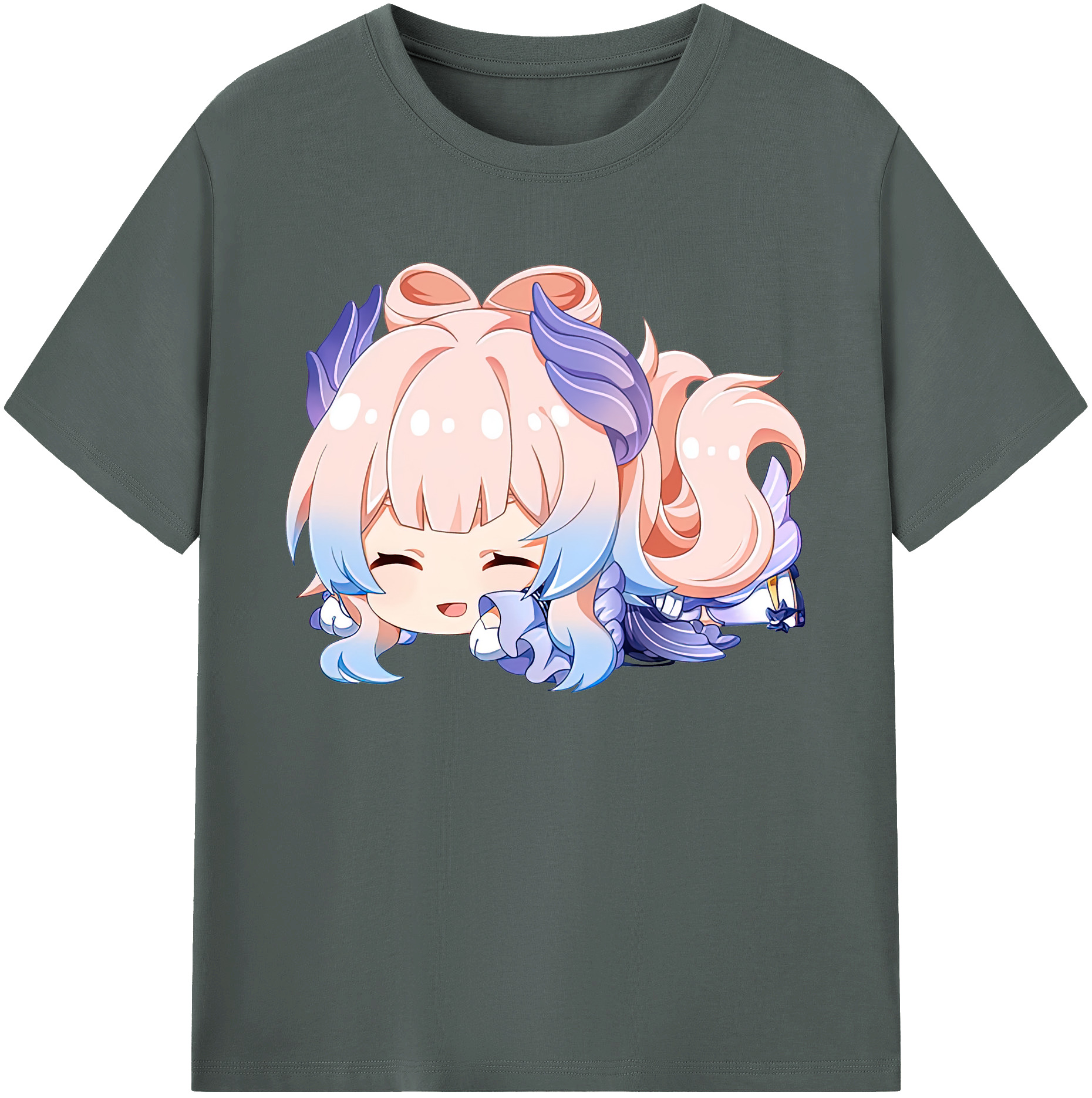 げんし神 珊瑚宮心海 サンゴノミヤ・ココミ genshin Sangonomiya Kokomi 綿100％ メンズ半袖Tシャツ｜肌触りやわらか＆通気性